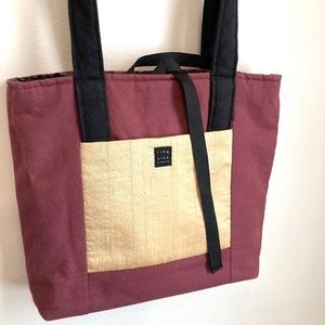 Lisa Lill Studio Fabric Shoulder Bag Handbag